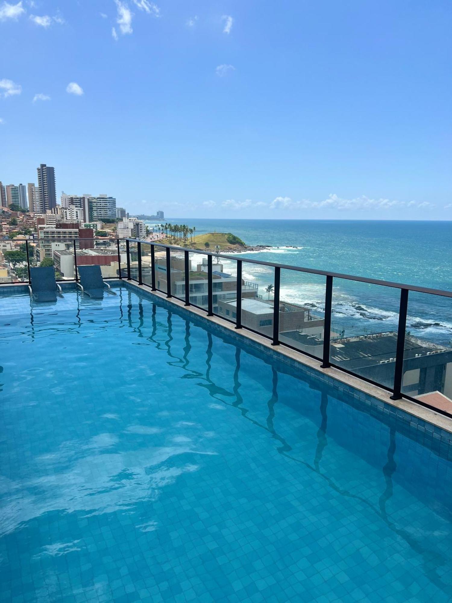 Appartement Lindo Flat No Farol Da Barra à Salvador Extérieur photo